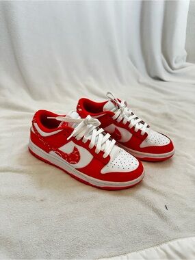 Nike Low ESS Orange Bandana Dunks